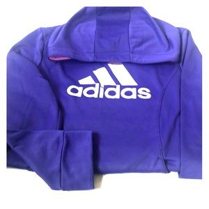 Adidas Purple Hoodie